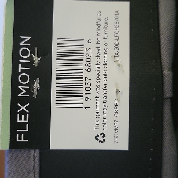 Lee Plus Flex Motion green gray pants regular fit straight leg mid rise 16W NEW… - Picture 7 of 11